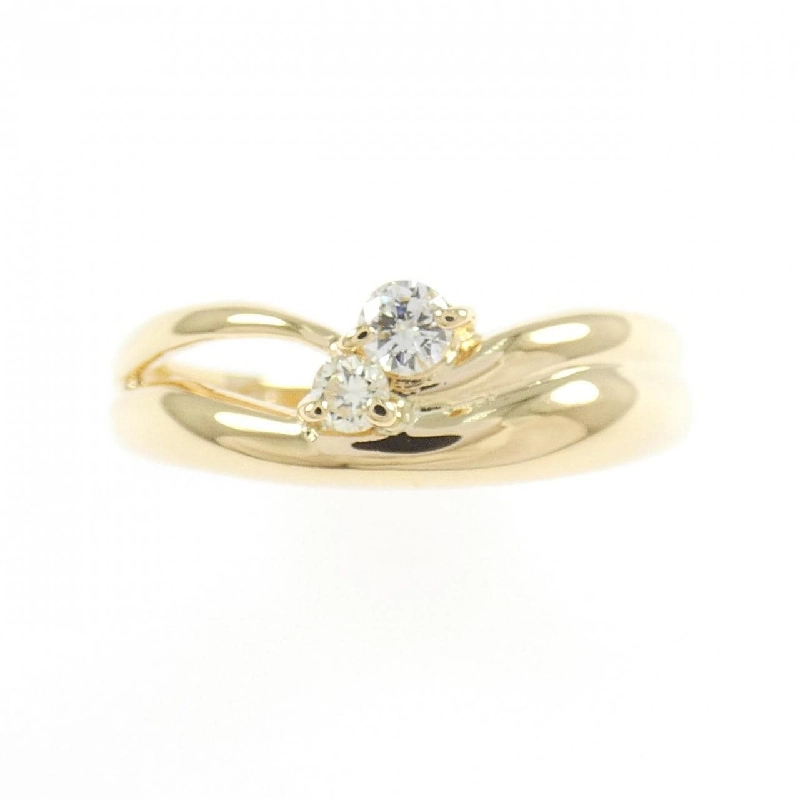 Nhẫn kim cương K18YG 0.10CT - Hàng hiệu chính hãng 850343