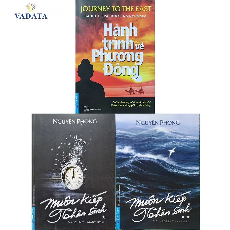 Sách - Combo 3 Cuốn: Muôn Kiếp Nhân Sinh Phần 1 + 2 và Hành Trình Về Phương Đông ( Nguyên Phong ) - Trí Việt - NENA2509 Blogmeo21025 580541