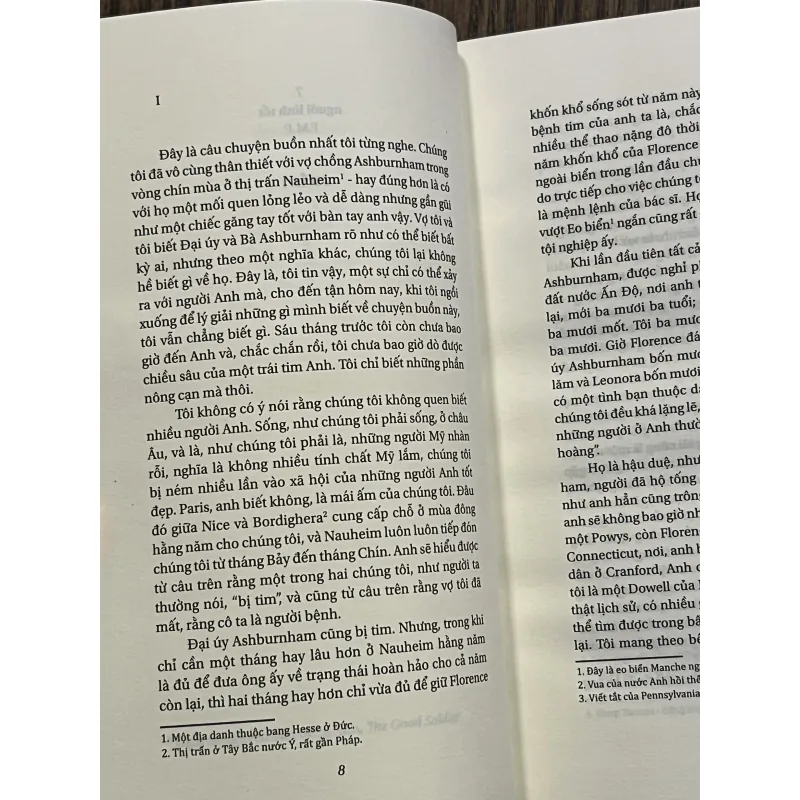 Người lính tốt - Ford Madox Ford, Nguyễn Đặng Hồng Chương dịch 936433