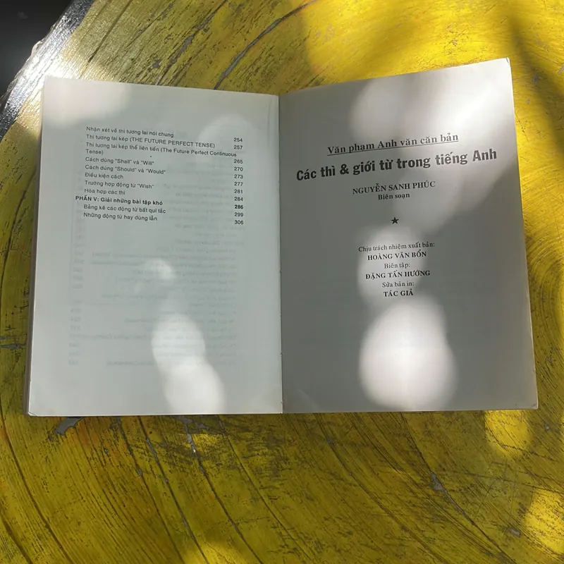 CÁC THÌ & GIỚI TỪ TRONG TIẾNG ANH- NGUYỄN SANH PHÚC 696549