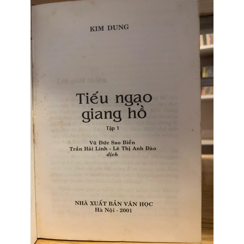 TIẾU NGẠO GIANG HỒ 4 cuốn (Tập 1 - 8) 277812