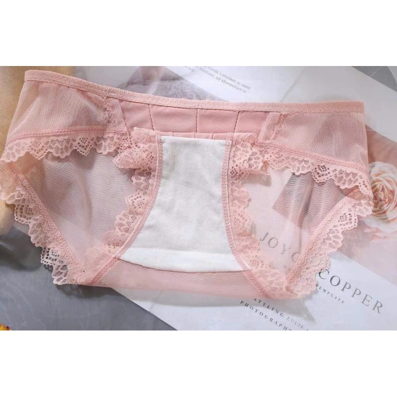 Quần lót ren lưới mỏng mịn thoáng mát free size 50 - 60kg 469784