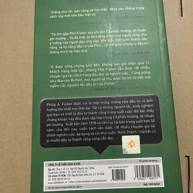 Cổ phiếu thường lợi nhuận phi thường 995857