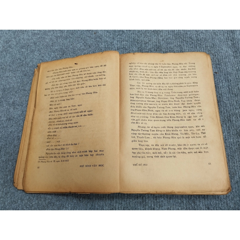 PHÊ BÌNH VĂN HỌC THẾ HỆ 1932 - THANH LÃNG 517622