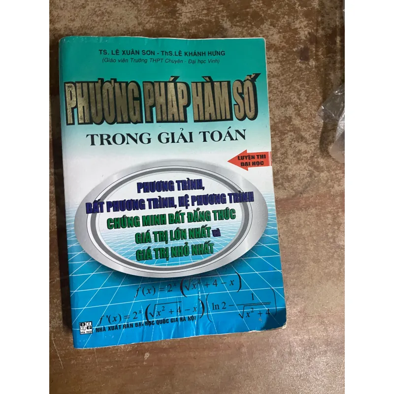PHƯƠNG PHÁP HÀM SỐ TRONG GIẢI TOÁN… 733009