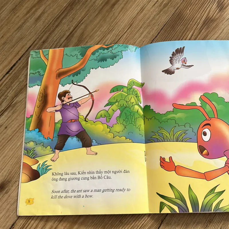 Song ngữ cho bé- tranh truyện ngụ ngôn mới đẹp 639865