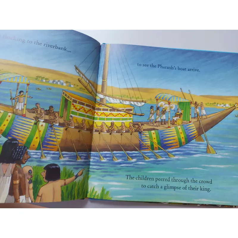 Sách thiếu nhi In Egyptian Times của Kate Davies và Alfredo Belli mới 711976