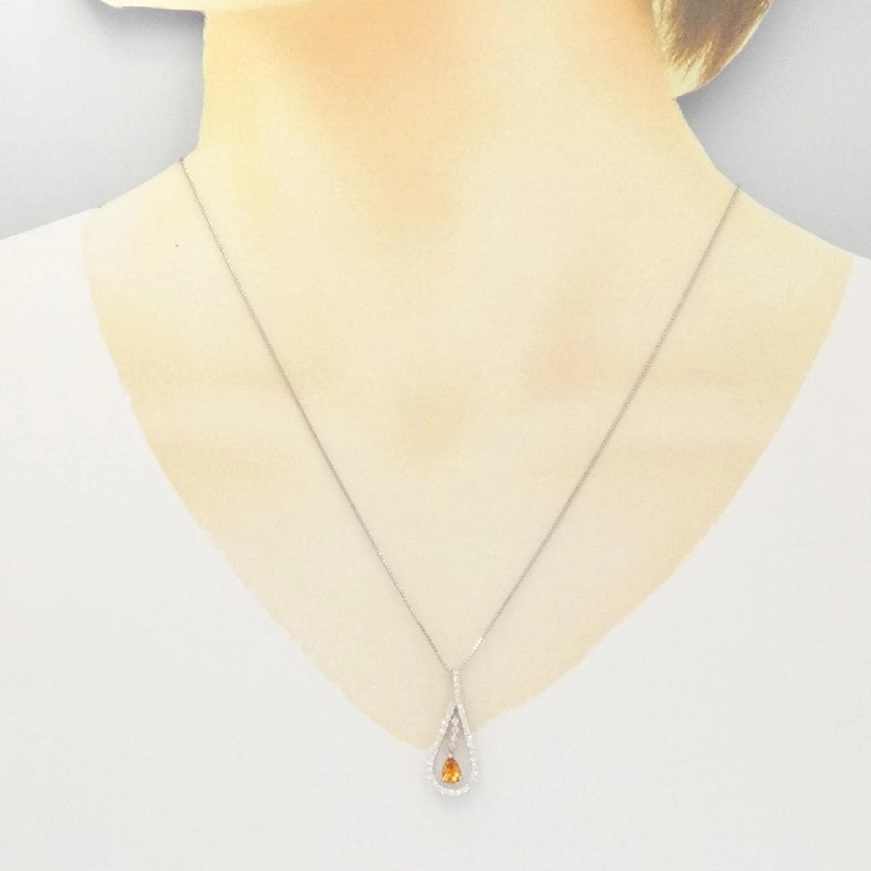 PT Garnet Necklace 0.49CT - Hàng hiệu Authentic 863236