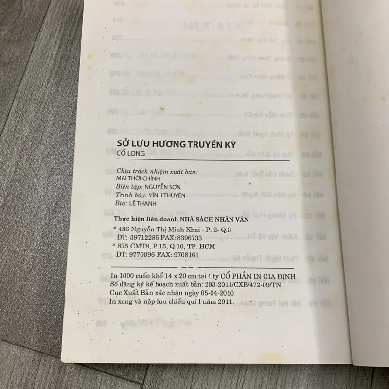 Sở lưu hương truyền kỳ - cổ long. 4a4 722459