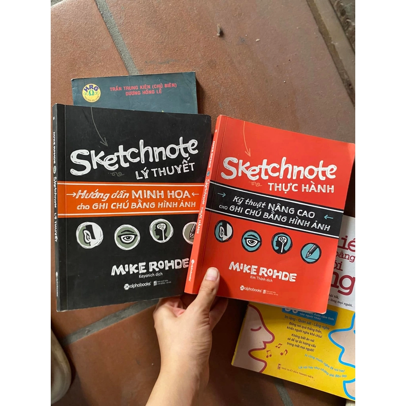 2 cuốn sách Sketchnote Lý thuyết và Thực hành 310514