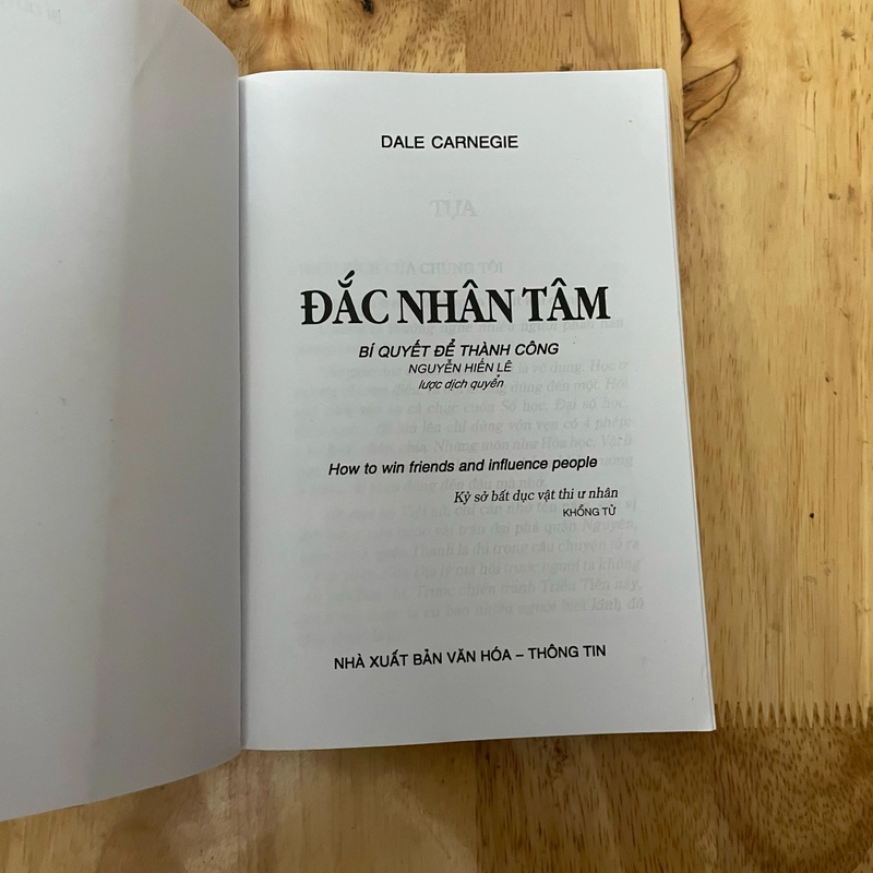 II Đắc Nhân Tâm _ Bí Quyết Để Thành Công - Dale Carnegie - Nguyễn Hiến Lê (Dịch) - 2009 473245