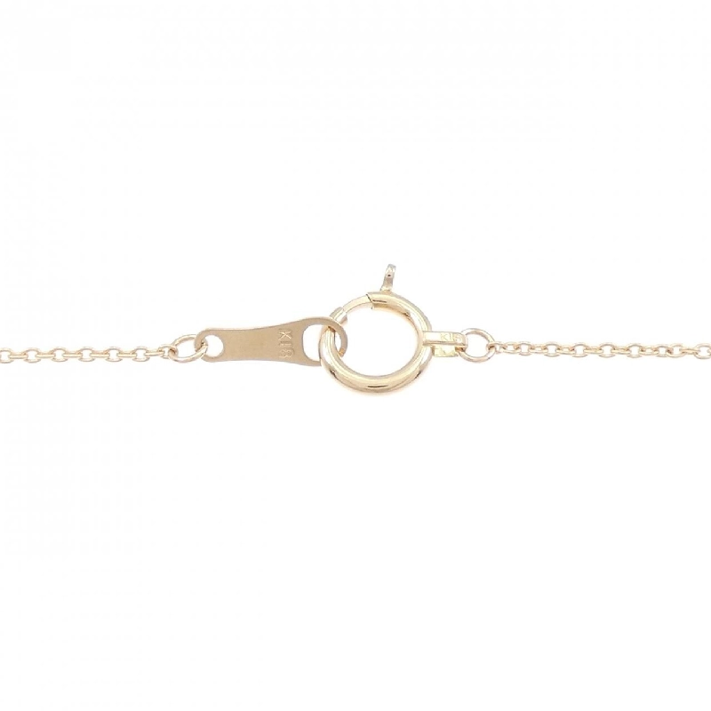 Dây chuyền kim cương K18PG 0.579CT J SI2 hình trái tim - Hàng hiệu chính hãng 875431