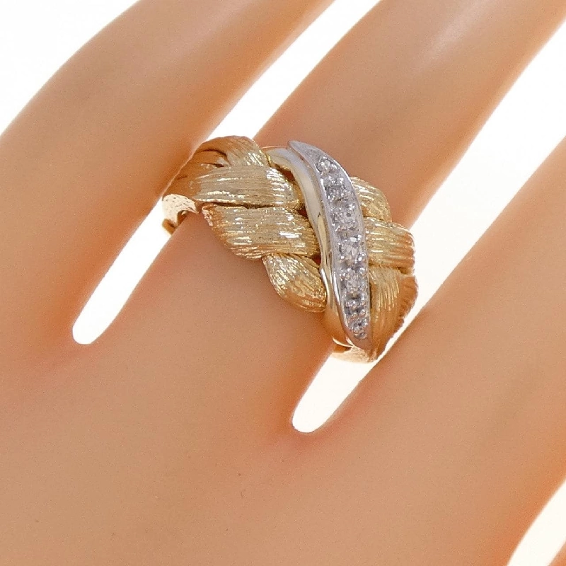 Nhẫn kim cương 14KYG/14KWG - Hàng hiệu Authentic 849117