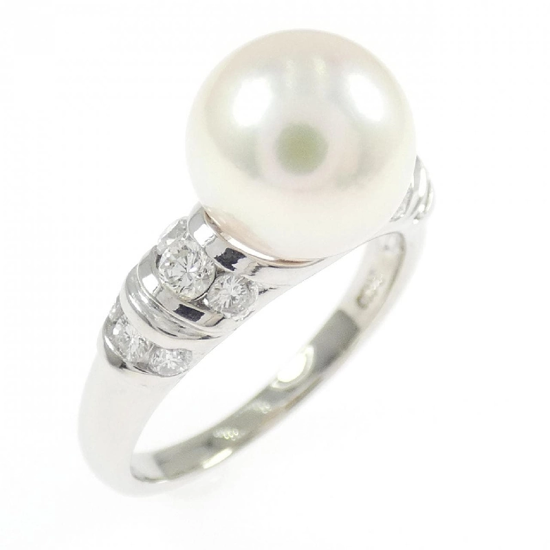 Nhẫn ngọc trai Akoya PT900 8.7mm - Hàng hiệu Authentic 849899