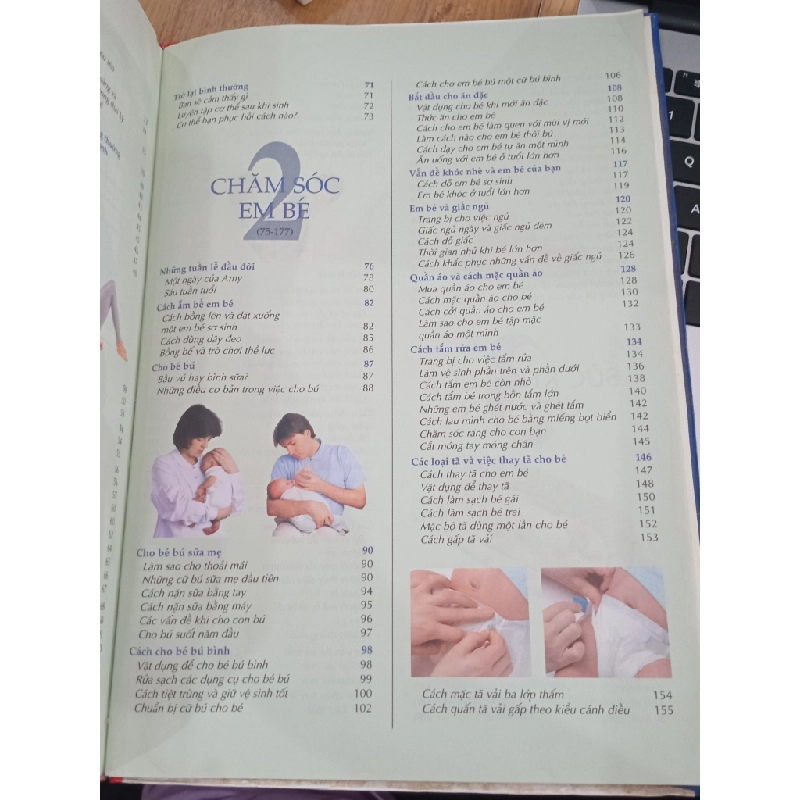 Cẩm nang chăm sóc bà mẹ và em bé - Elizabeth Fenwick ( Bác sĩ Nguyễn Lân Đính dịch ) 548483