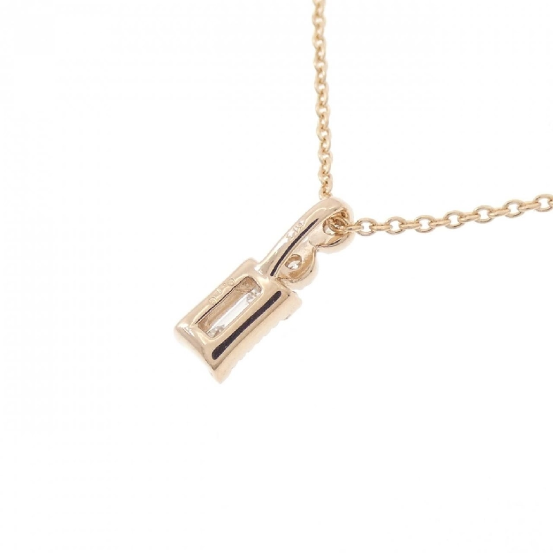 Dây chuyền kim cương K18PG 0.10CT - Hàng hiệu chính hãng 860718