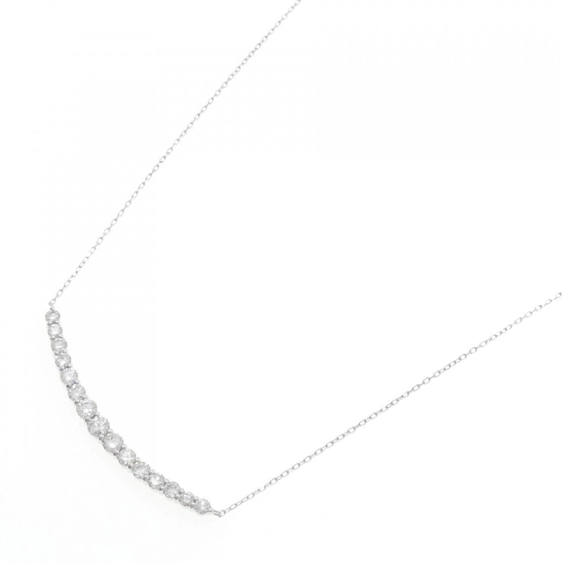 K18WG Dây chuyền kim cương 1.00CT - Hàng hiệu Chính hãng 860672