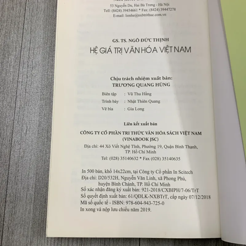 Hệ giá trị văn hoá việt nam. 7b3 783533