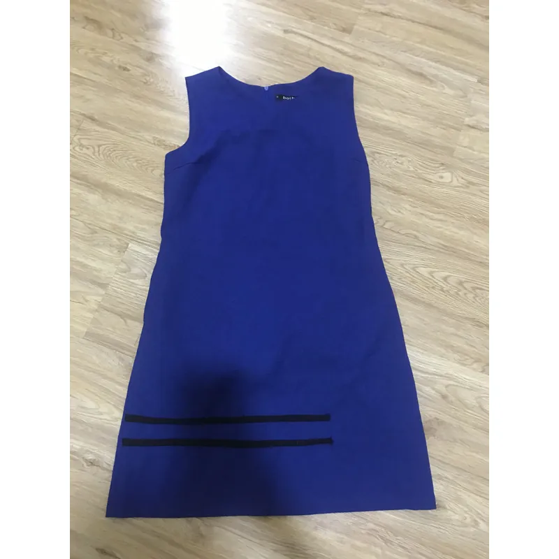 Đầm suông nữ màu xanh dương đậm 719138