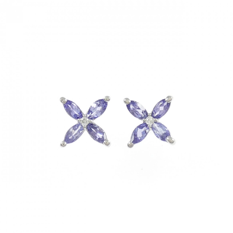 PT900 Tanzanite Bông tai - Hàng hiệu Chính hãng 865337