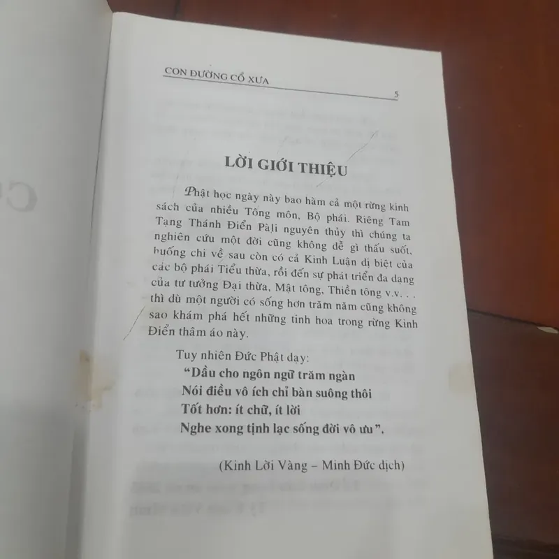 Piyadassi - CON ĐƯỜNG CỔ XƯA 690798