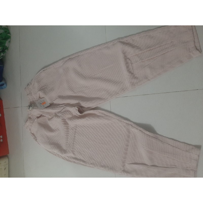 Quần nhung baggy  size L mới 100% 5758