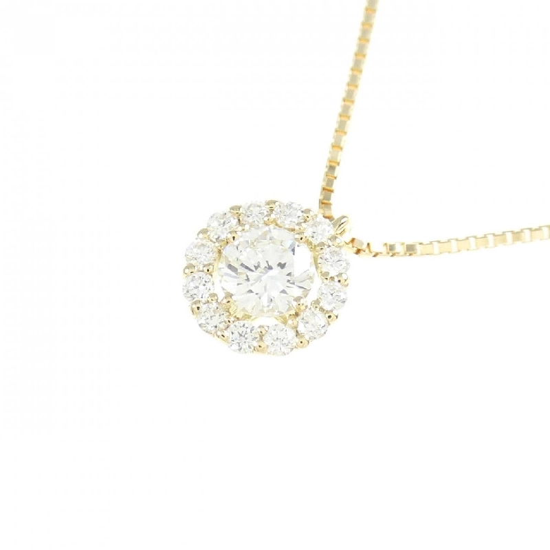 Dây chuyền kim cương K18YG 0.233CT G SI2 VG - Hàng hiệu Chính hãng 873559