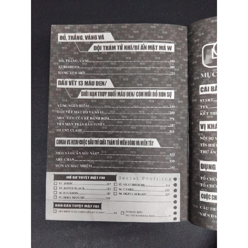 Conan thám tử lừng danh - Tuyển tập đăch biệt FBI Selection mới 90% bẩn nhẹ 2019 HCM1008 Gosho Aoyama VĂN HỌC 208730