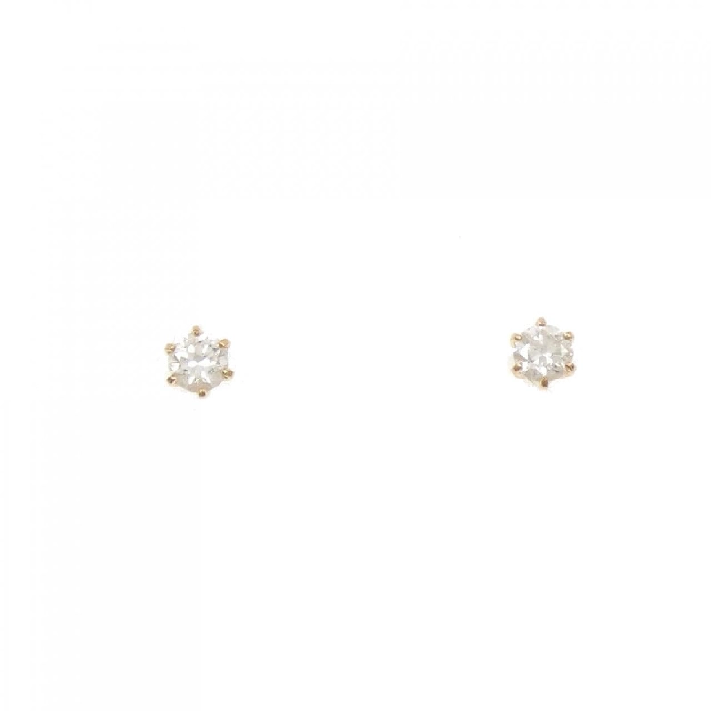 K18PG Solitaire Bông tai Kim cương 0.10CT - Hàng hiệu Chính hãng 866527