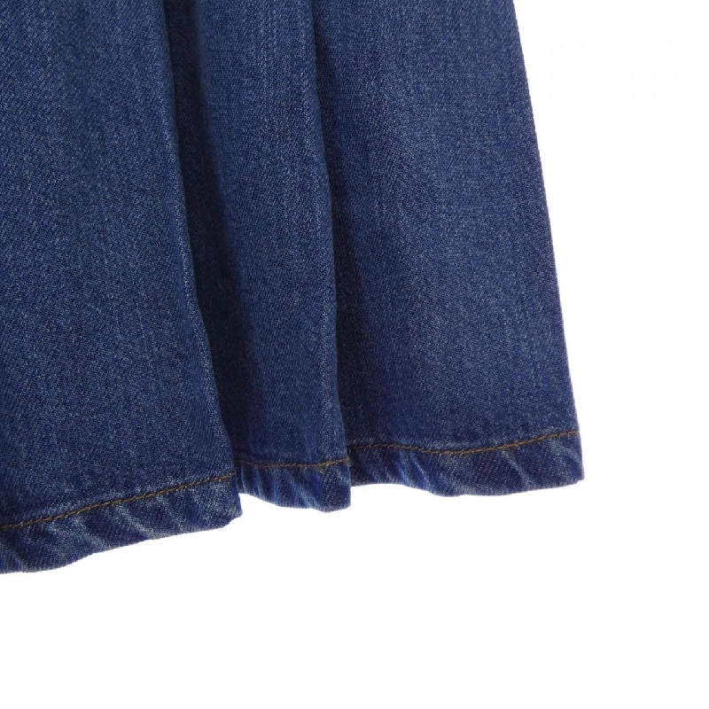 Chân váy mini denim MIU MIU - Hàng hiệu Authentic 648404