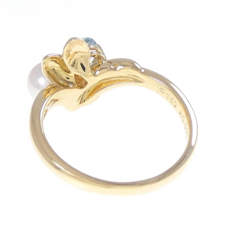 Nhẫn ngọc trai Akoya Pola 6.4mm - Hàng hiệu Authentic 835989