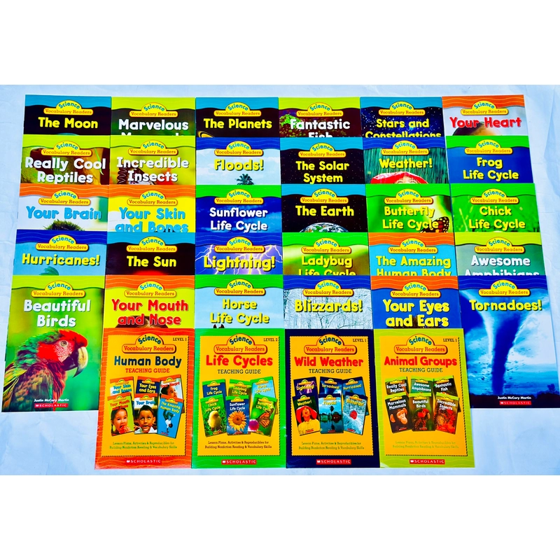 Science vocabulary readers (34 cuốn tiếng Anh) 360441