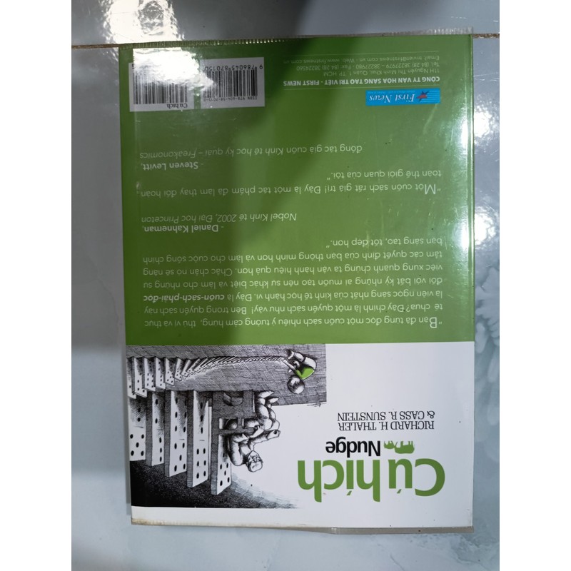 Cú hích - Richard H. Thaler & Cass R. Sunstein (mới 99%) 148260