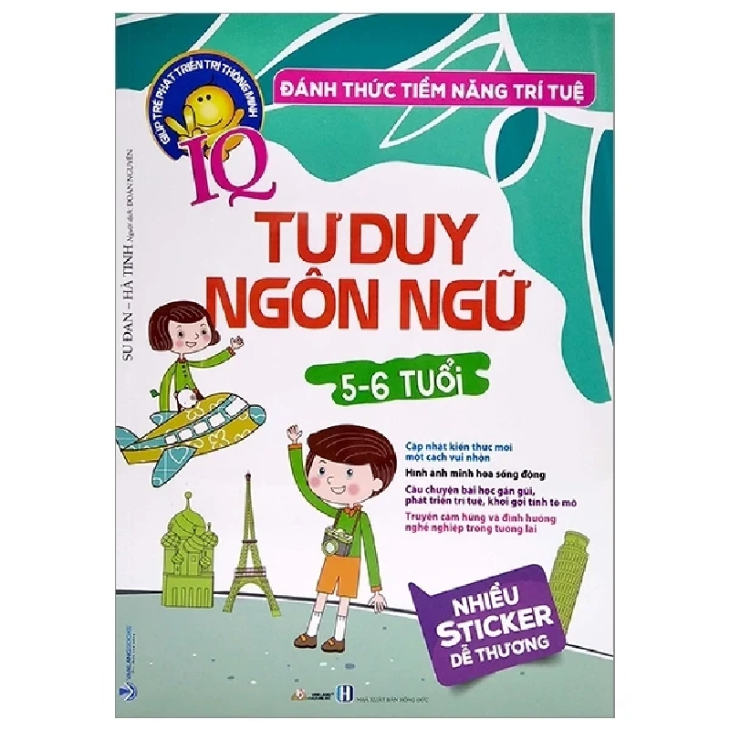 Đánh Thức Tiềm Năng Trí Tuệ - Tư Duy Ngôn Ngữ (5-6 Tuổi) - Sư Đan, Hà Tinh (Mới 100%) Kiến thức, kỹ năng sống cho trẻ, Văn Lang Books - SÁCH ĐẠI HỌC 483206