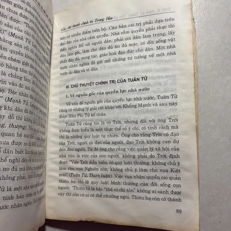 Triết lý chính trị Trung Hoa cổ đại và vấn đề Nhà nước pháp quyền (ẩm mốc) 759298