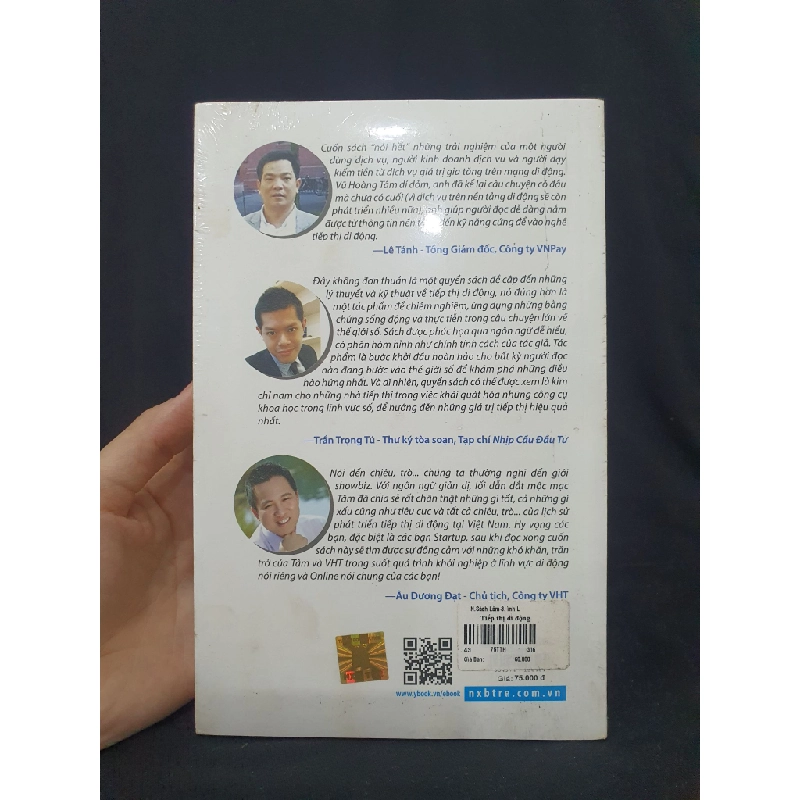 Tiếp Thị di động chuyện bây giờ mới kể còn seal 90% HSTB.HCM205 VŨ HOÀNG TÂM SÁCH KỸ NĂNG 163603