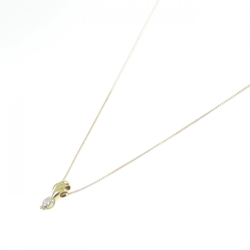 K18YG Dây chuyền kim cương 0.3CT - Hàng hiệu Authentic 862262