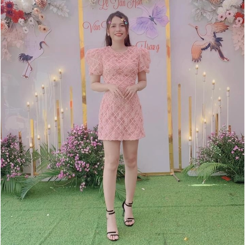 Đầm thắt nơ lưng đi tiệc  451683