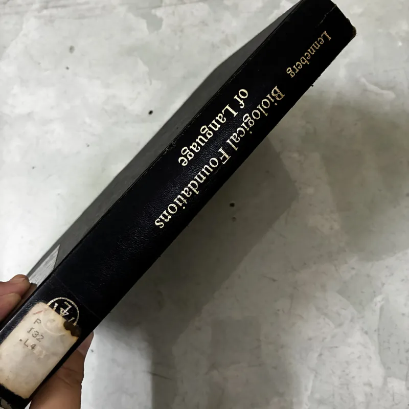 Cơ sở sinh học của ngôn ngữ (Anh ngữ) 1040848