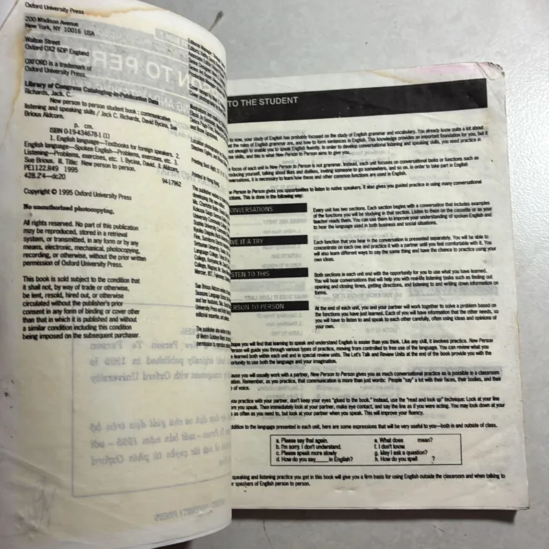 New person to person (Student book 1) 800765