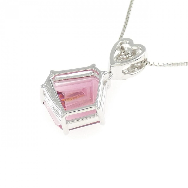 K18WG Tourmaline Necklace 3.07CT - Hàng hiệu Authentic 861157