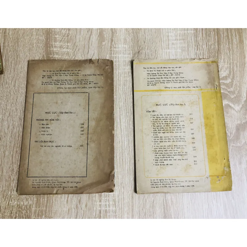 2 CUỐN TẠP CHÍ Y HỌC 1986 925799