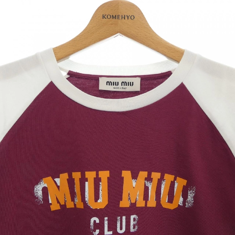 ミュウミュウ MIU MIU MJN400 11MV T-shirt - Hàng hiệu Authentic 822400