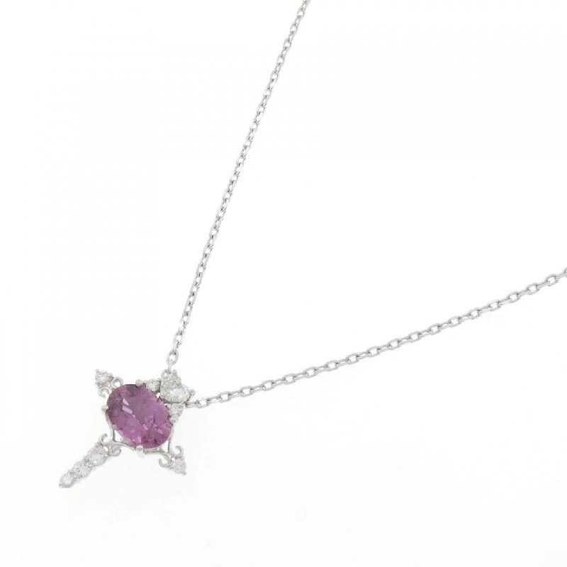 Dây chuyền Sapphire 750WG/K18WG 1.730CT - Hàng hiệu Chính hãng 856380