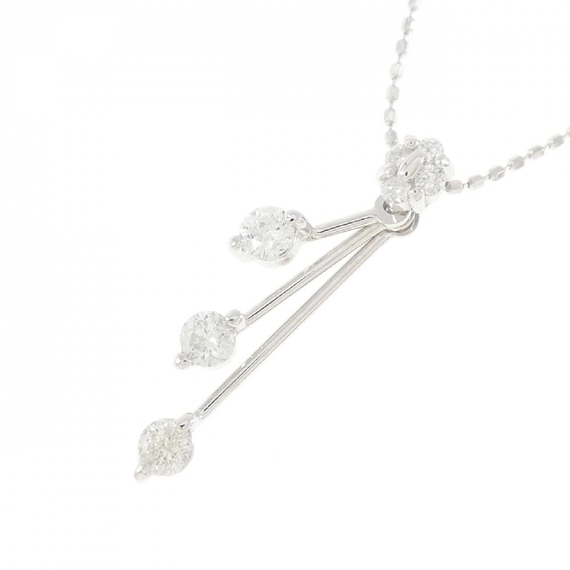 K14WG Dây chuyền kim cương 0.33CT - Hàng hiệu Chính hãng 858634