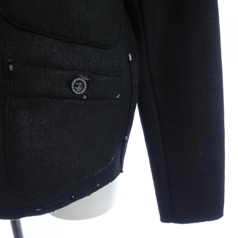 【Mã giảm giá】Áo khoác không cổ CHANEL 643960