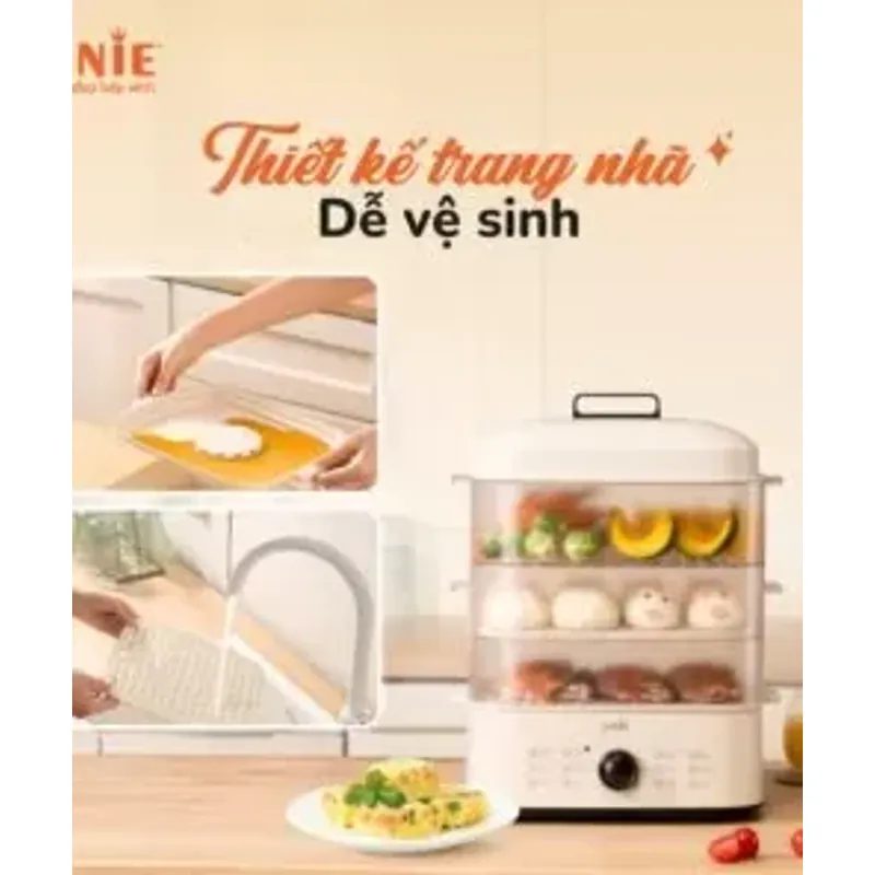 Nồi hấp 18L Unie UE560 – Hấp nhiều món cùng lúc, nhanh – sạch – healthy! 🥗🔥 715949