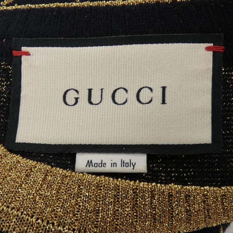 Gucci GG Cotton Lame Fabric Top 526759-X9W83 Knit - Hàng hiệu Authentic 774949