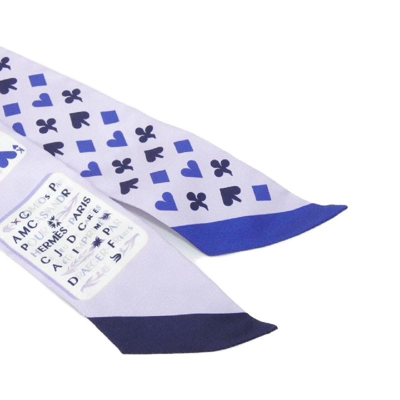 Khăn quàng cổ JEU DE CARTES của Hermès 063169S 624622