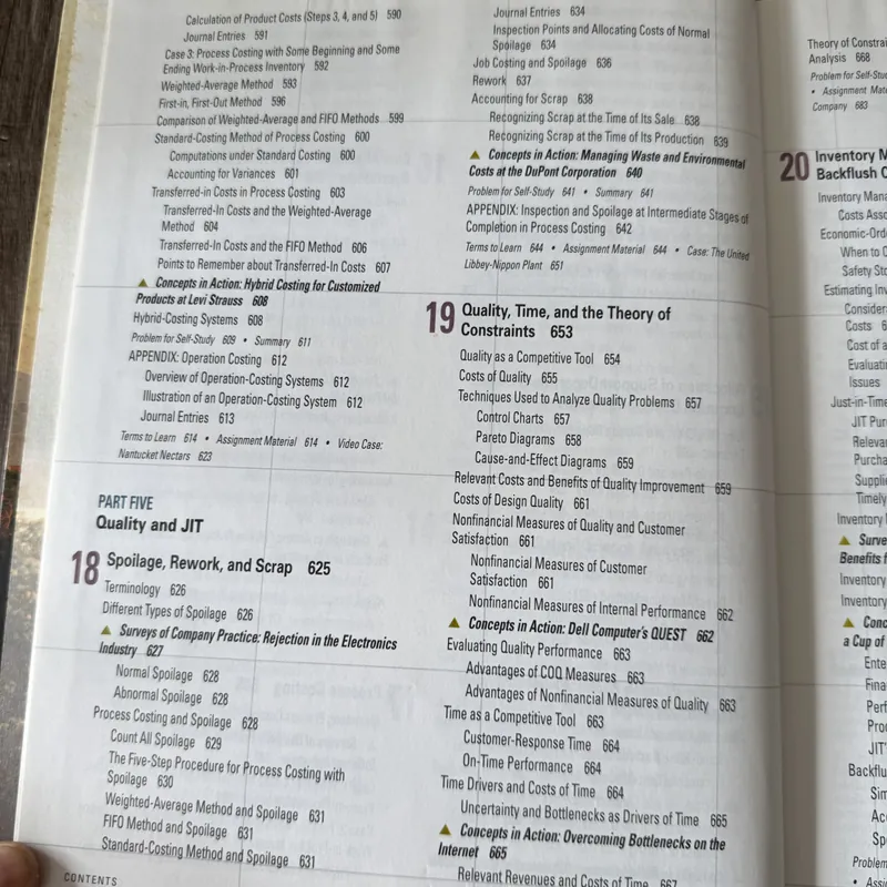 Cost Accounting: A Managerial Emphasis 593805